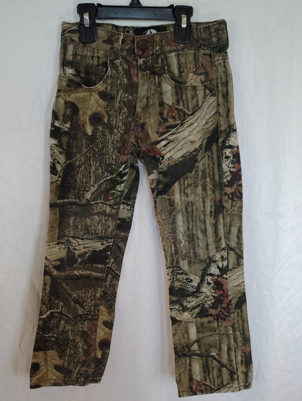 Kids Camo Jeans - Green Camo